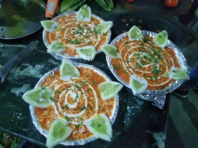 Food served at Hotel Maulii